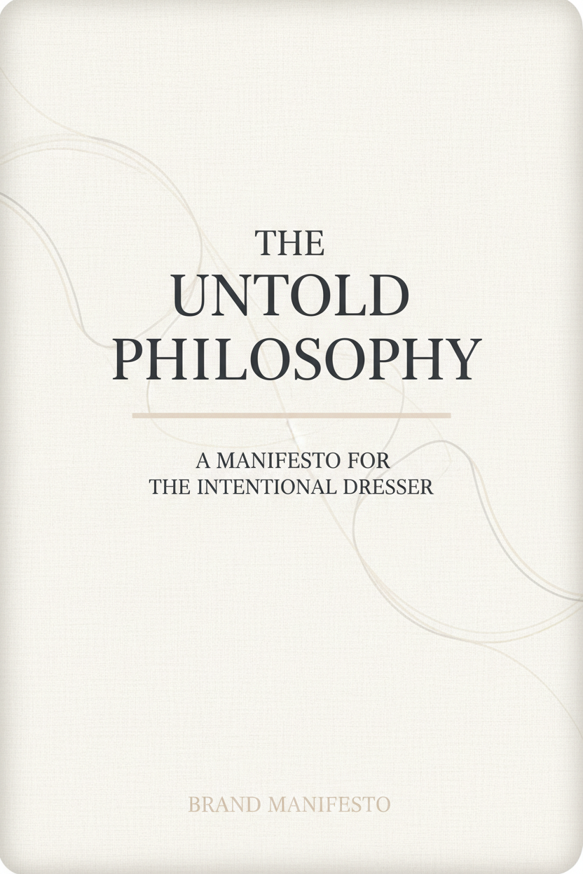 The Untold Philosophy: A Manifesto for the Intentional Dresser