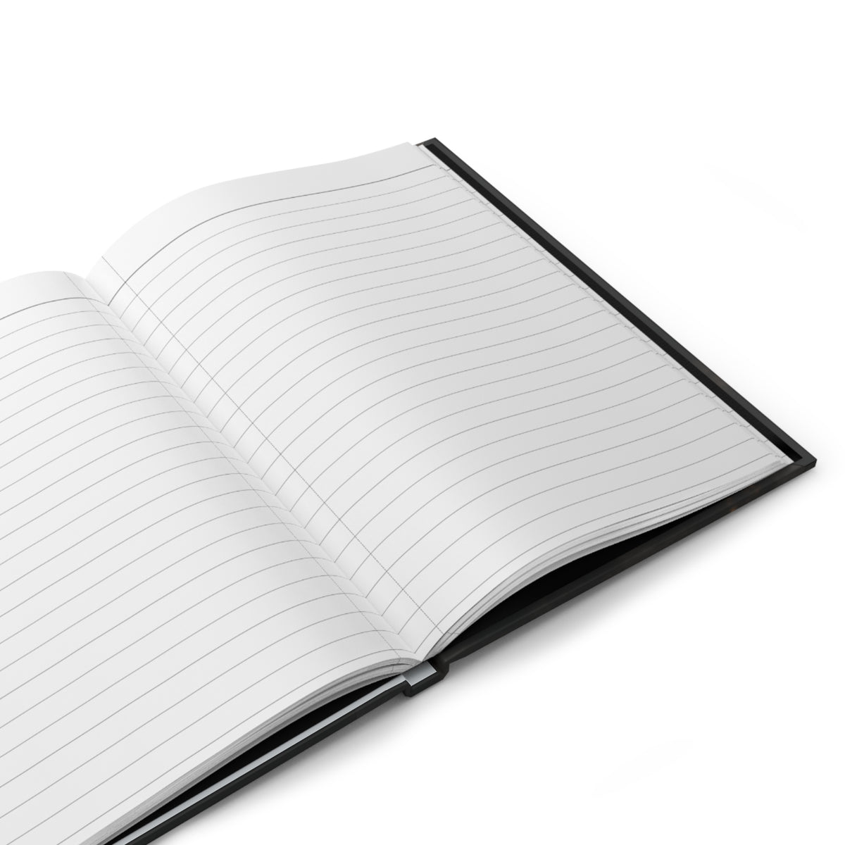 Hardcover Journal — "Untold Philosophy" Lined Notebook (Less Noise, More Thought)