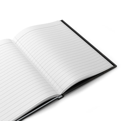 Hardcover Journal — "Untold Philosophy" Lined Notebook (Less Noise, More Thought)